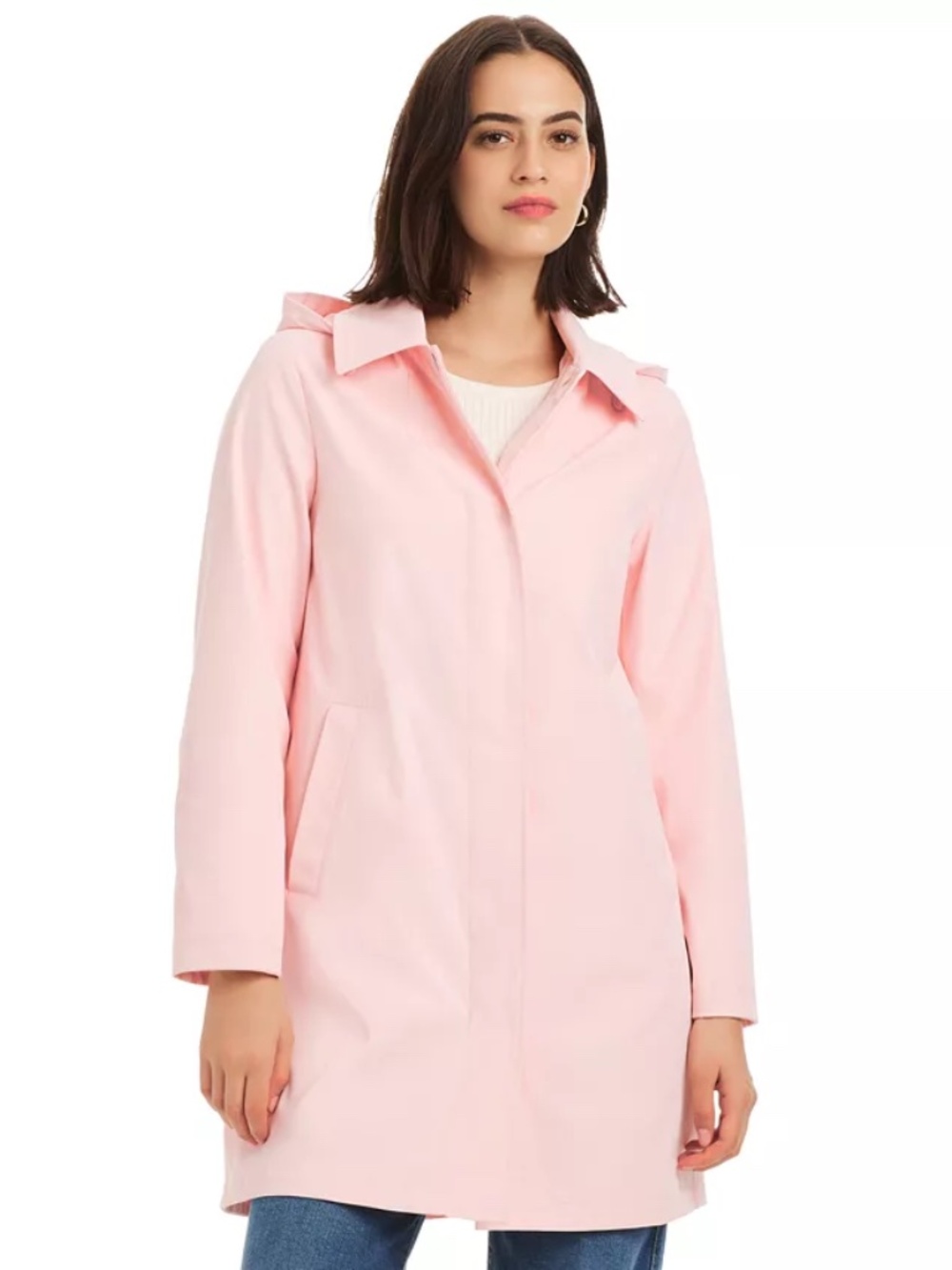 NWT Kate Spade New York Women's Hooded A-Line Coat S